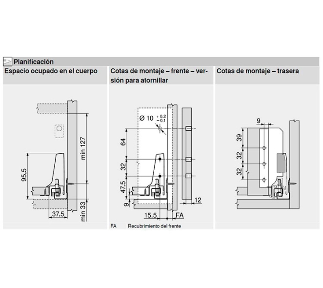 ADAPTADOR BLANCO TRASERA Z30D000S (JGO) 2