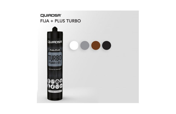 ADHESIVO MONTAJE FIJA+PLUS TURBO 290 ML MARRON 52503445 2