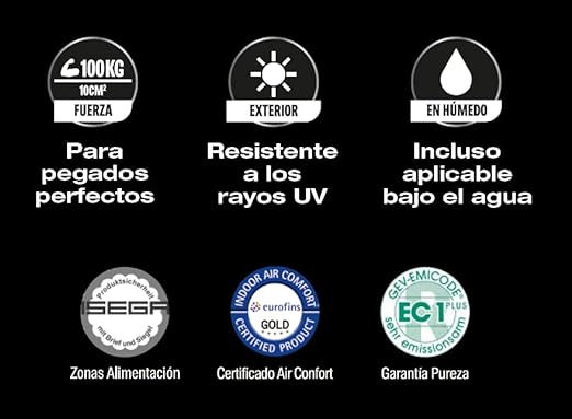 ADHESIVO SOLUCION TOTAL MS NEGRO  290ML 2