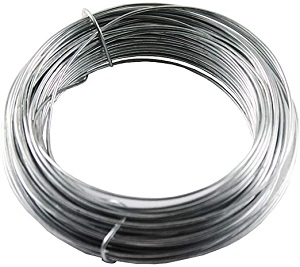 ALAMBRE GALVANIZADO EN ROLN. 4/0,9 MM