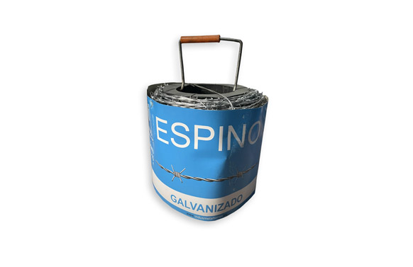 ALAMBRE DE ESPINO GALVANIZ100 M