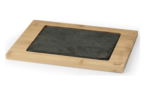 BANDEJA PIZARRA BAMBU     20X28 CM