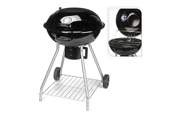 BARBACOA CARBON REDONDA COÚ 56 X 85 CM
