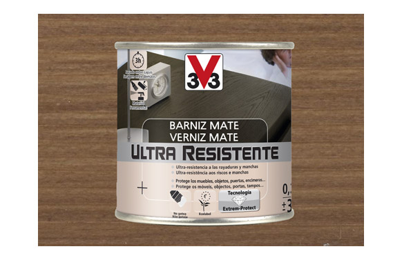 BARNIZ INTERIOR AL AGUA UL250 ML NOGAL
