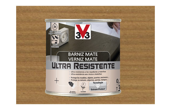 BARNIZ INTERIOR AL AGUA UL250 ML ROBLE O