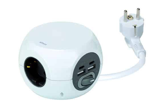 BASE MULTIPLE COMBI BALL  3T 16A 250V +2
