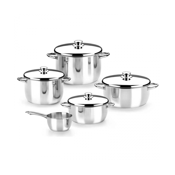 BATERIA INOX OPTIMA TAPA C5 PIEZAS