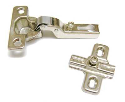BISAGRA + BASE 26MM 4660721 ACODADA  2-U