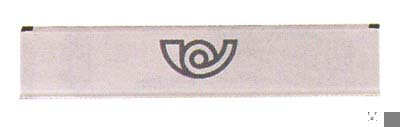 BOCACARTAS ALUMINIO       COLOR PLATA
