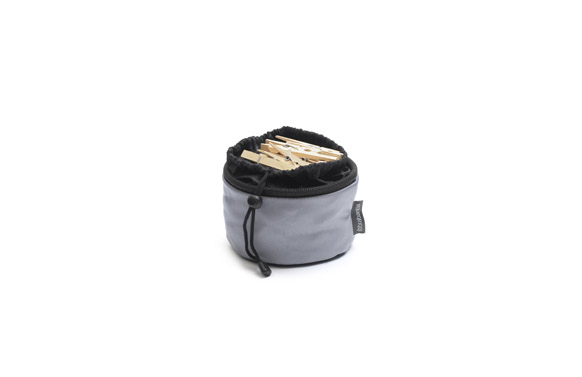 BOLSA PORTAPINZAS PEQUEÑA GRIS