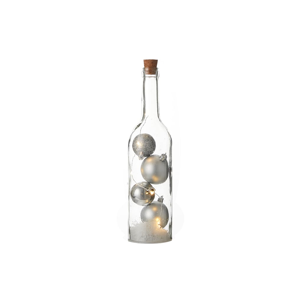 BOTELLA BOLAS PLATE.5LED 30X7,5   71368