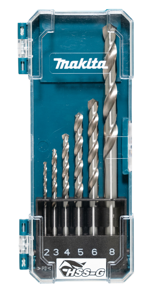 BROCA CIL. HSS-G METAL JGO. (6U) D-75742