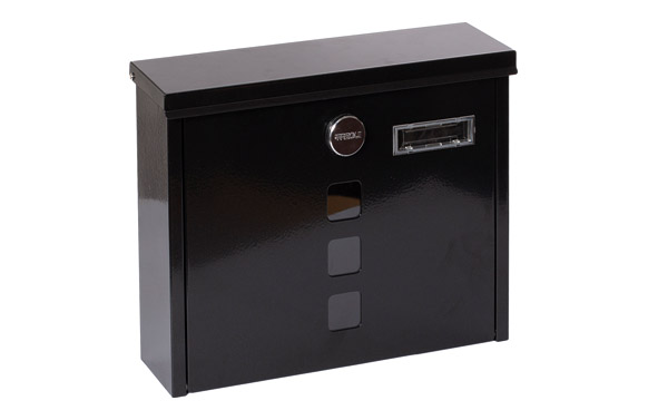 BUZON EXTERIOR ACERO CHANCE NEGRO E7104 1