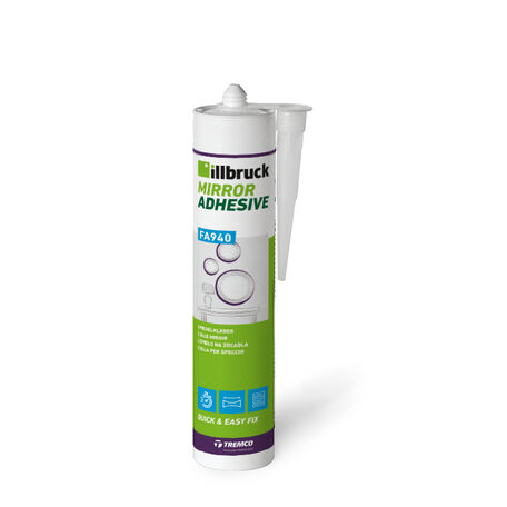 SILICONA ESPEJOS FA940 TRANSP. 310ML