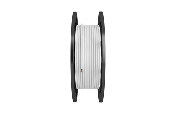 CABLE MANGUERA REDONDA 2 X200MT BLANCO