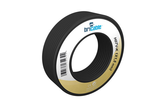 CABLE UNIPOLAR FLEXIBLE 1 25MT NEGRO
