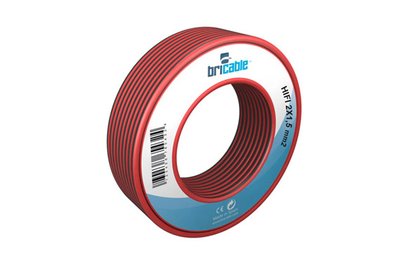 CABLE PARALELO AUDIO 2 X 010MT ROJO/NEGR