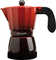 CAFETERA ALUMINIO INDUCCIOROJA-12T