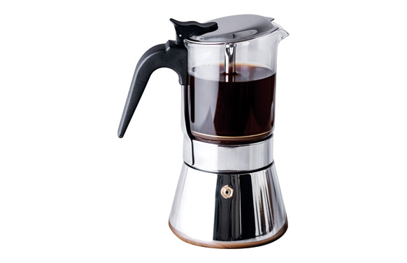 CAFETERA INOX BOROSILICATO4 TAZAS