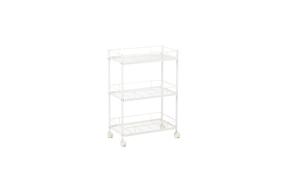 CARRITO COCINA MULTIUSOS  BLANCO