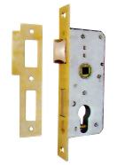 CERRADURA EMBUTIR SERIE 151505 LATONADO