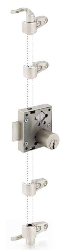 CERRADURA MUEBLE CORREDERAL22MM NIQUEL
