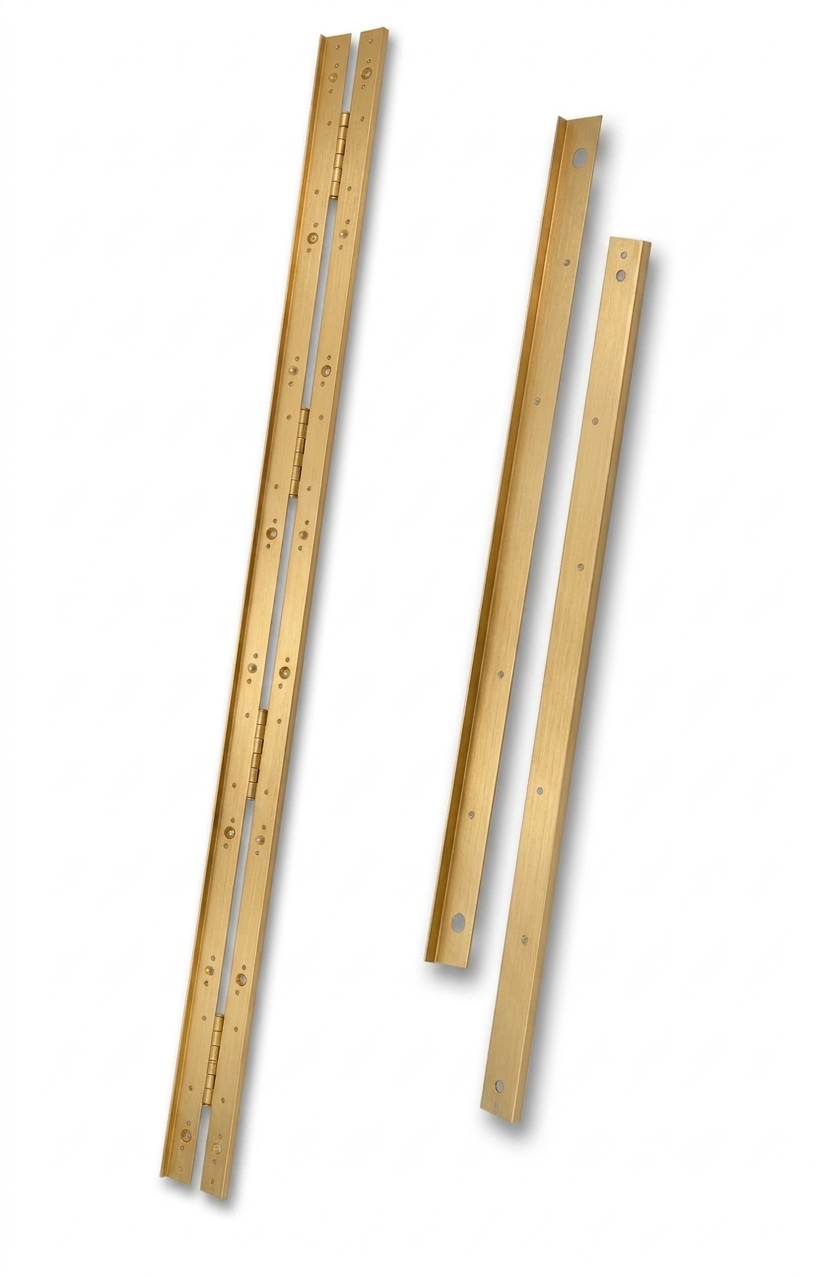 CERRADURA SEGURIDAD EMBUTIR 3 PUNTOS (CONJUNTO) 2000B-3Z/50-DS15/70C-I LARGO 45 ALUM. ESMALTAD ORO 1660293 2