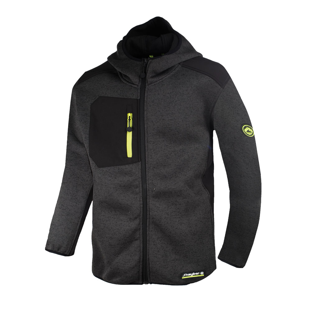 CHAQUETA SIDNEY J.HAYBER GRIS/NEGRO-L