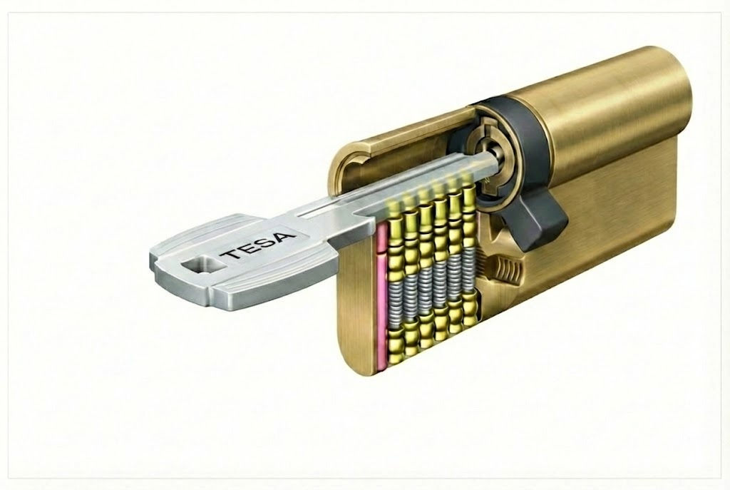 CILINDRO T60D LEVA LARGA, 30-40 LATON, 5