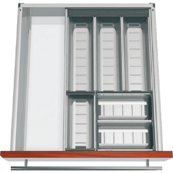 CUBERTERO BLUM 3 DIV. INOX ZSI.500BI3