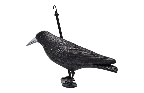 CUERVO ESPANTAPAJAROS     33X20X12 CM