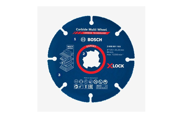 DISCO X-LOCK EXPERT CARBIDÚ 115 MM
