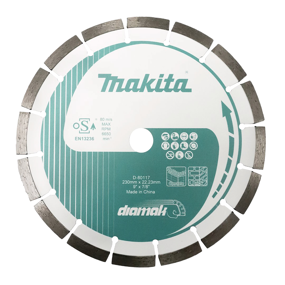 DISCO DIAMANTE 230MM SEGMENT. D-80117