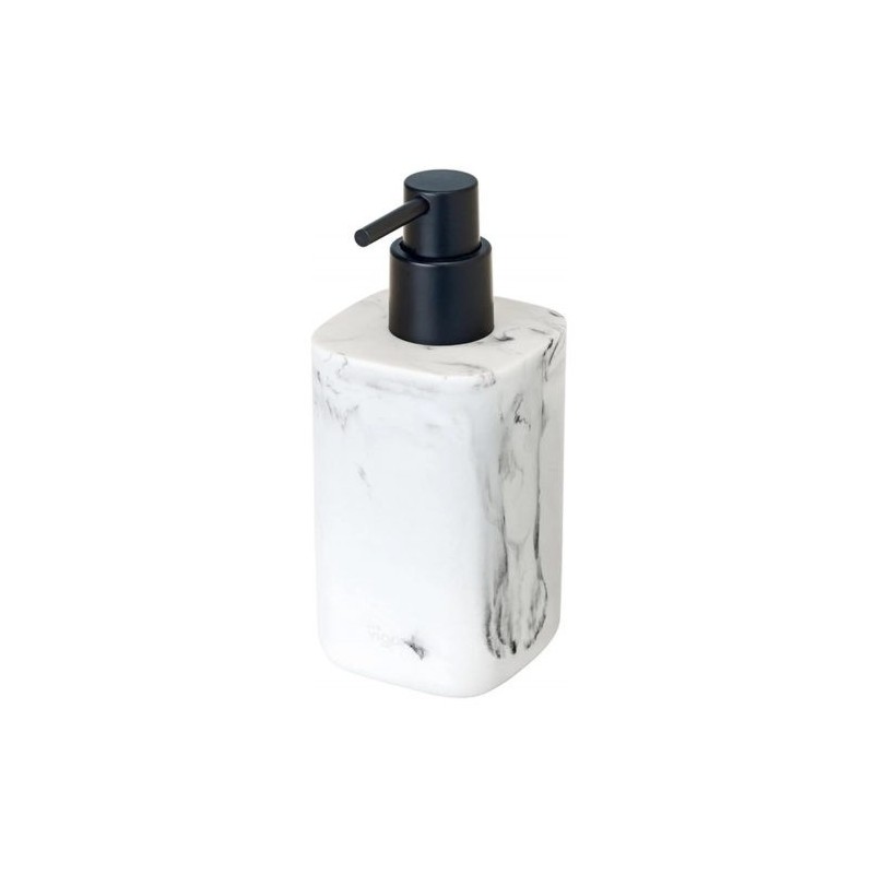 DOSIFICADOR JABON ZENSE   MARMOL BLANCO