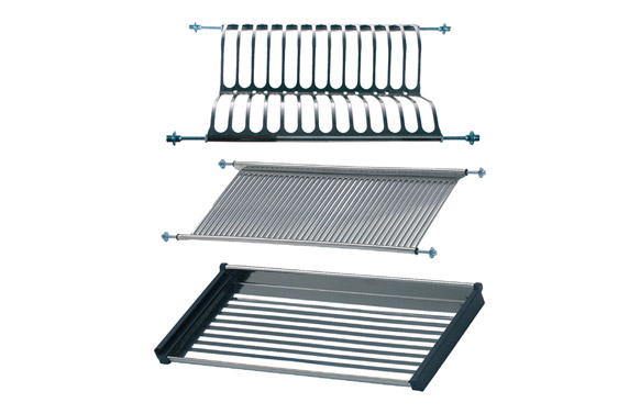 ESCURREPLATOS Y VASOS SET 90CM-INOX