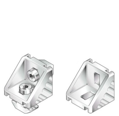 ESCUADRA PERFIL (K) 30 X 30  ZAMAK 2