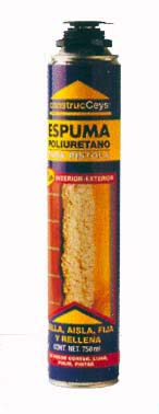 ESPUMA POLIURETANO PISTOLA ESPUMAX 750