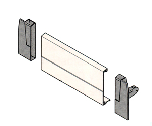 FIJACION FRONTAL ZIF.71.M (JUEGO) GRIS