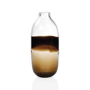 FLORERO VIDR.TWIST MARRON15X34   CR66303
