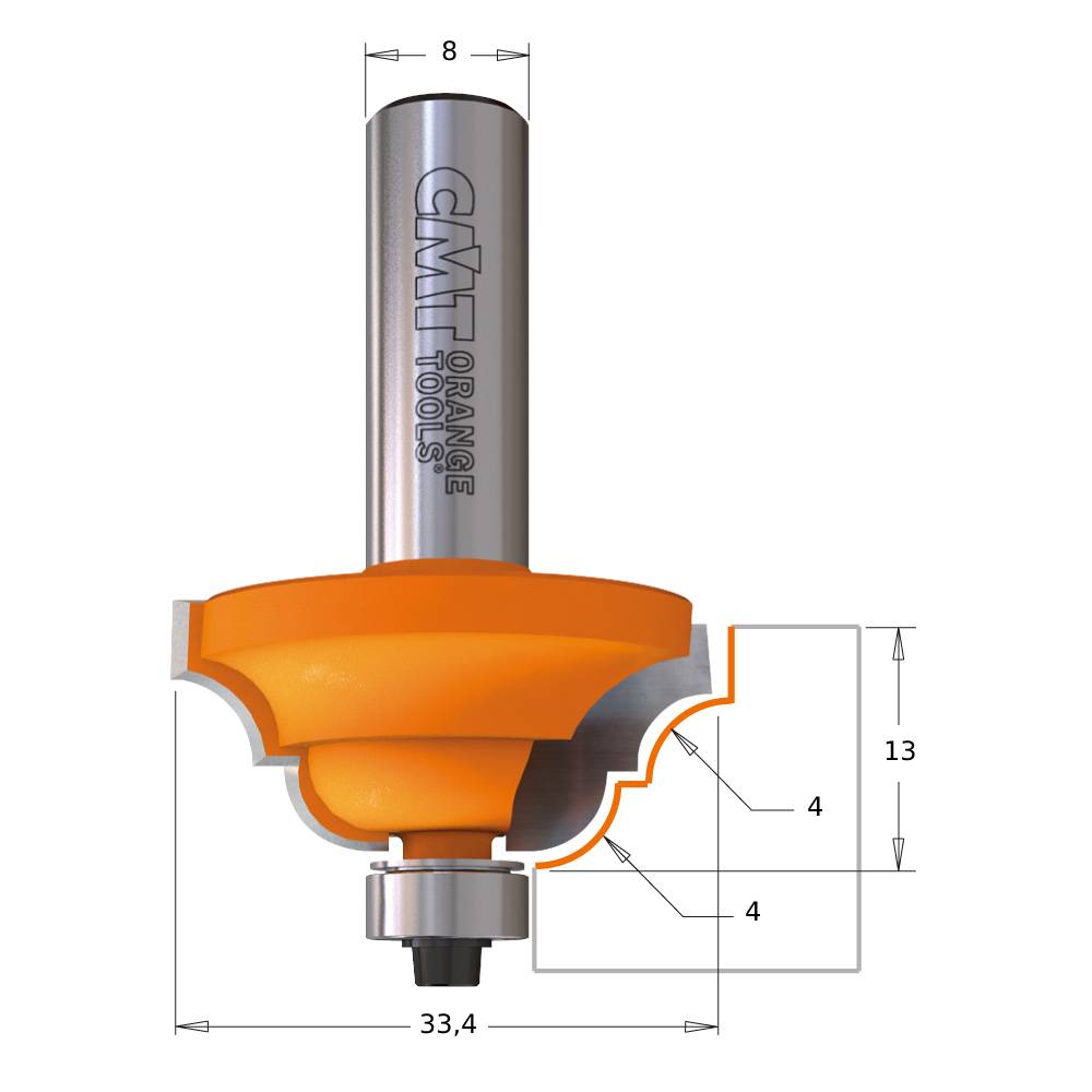 FRESA CMT PERF.C/ROD.HM D.33.4  94128511