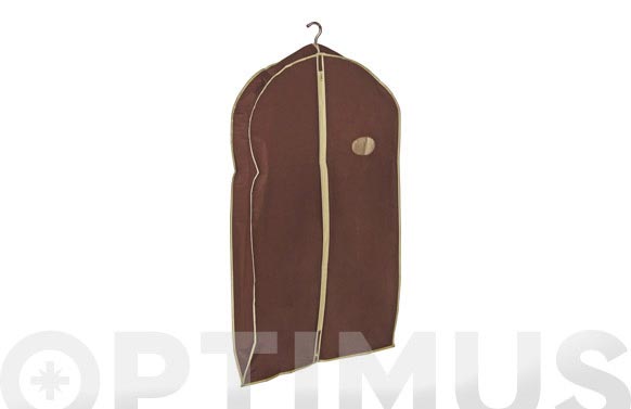 FUNDA TRAJE CLOSED 60X92X8  CHOCOLAT