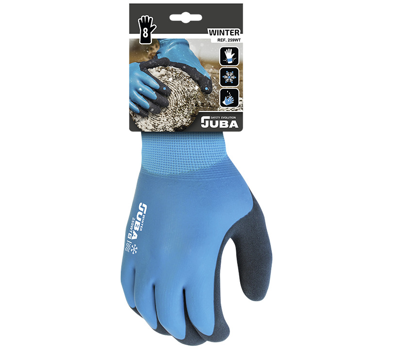GUANTE POLIESTER DOBLE RECTALLA 8