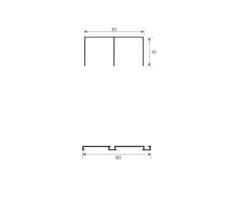 GUIA KIT GS80-GI80 BLANCO MATE 9003 2MTS 2