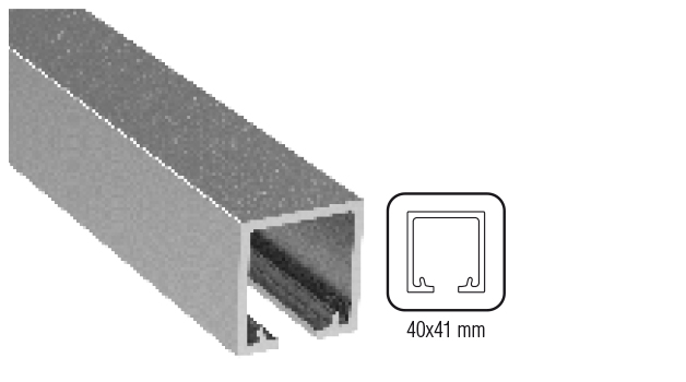 GUIA SAHECO SUPERIOR 3MT   012533 ALUM.