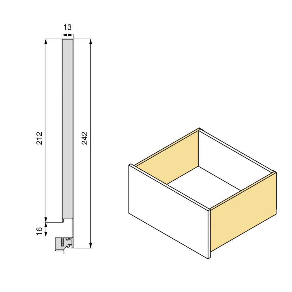 GUIA CAJON VERTEX 3D(GA) 242x450 3179335 2