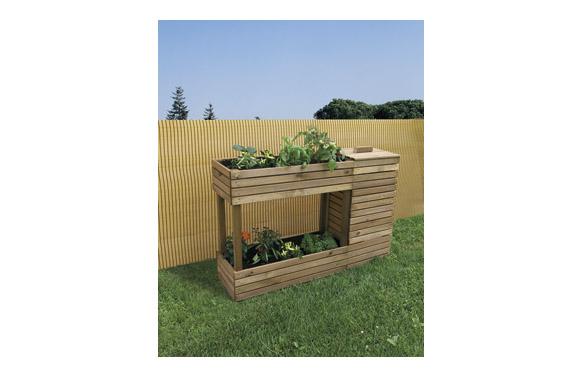 HUERTO URBANO MADERA ELEVA35 X 120 X 80