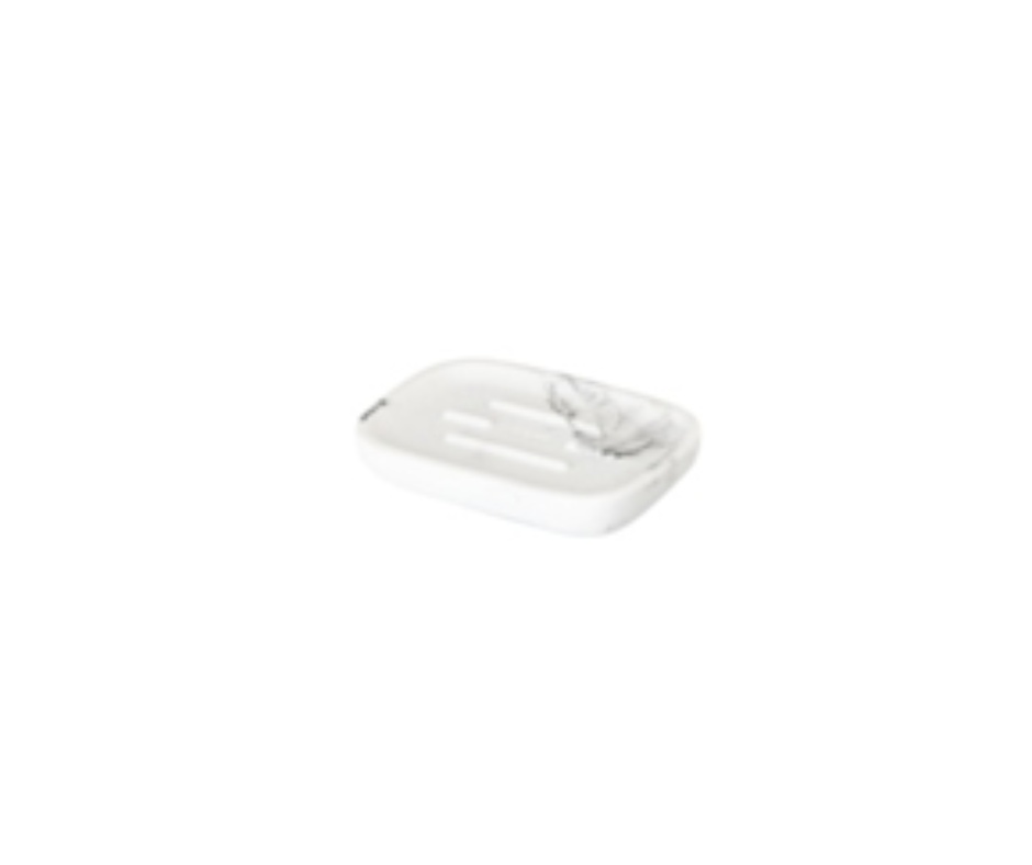 JABONERA ZENSE MARMOL BLANCA