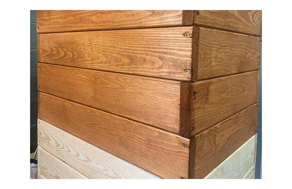 JARDINERA DE MADERA RECTAN60X25X21 CM