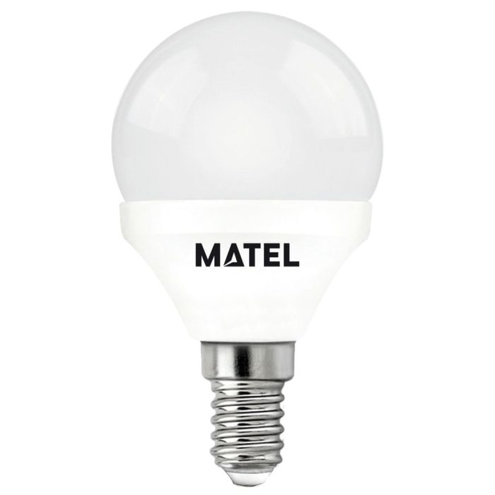 BOMBILLA LED ESFERICA     E14 LUZ FRIA 6