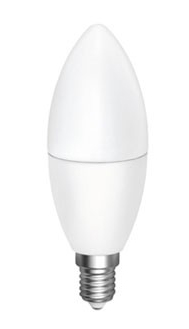 BOMBILLA VELA LED         E14 5W 500LM 6